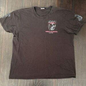 Harley-Davidson Black Skull Graphic Tee